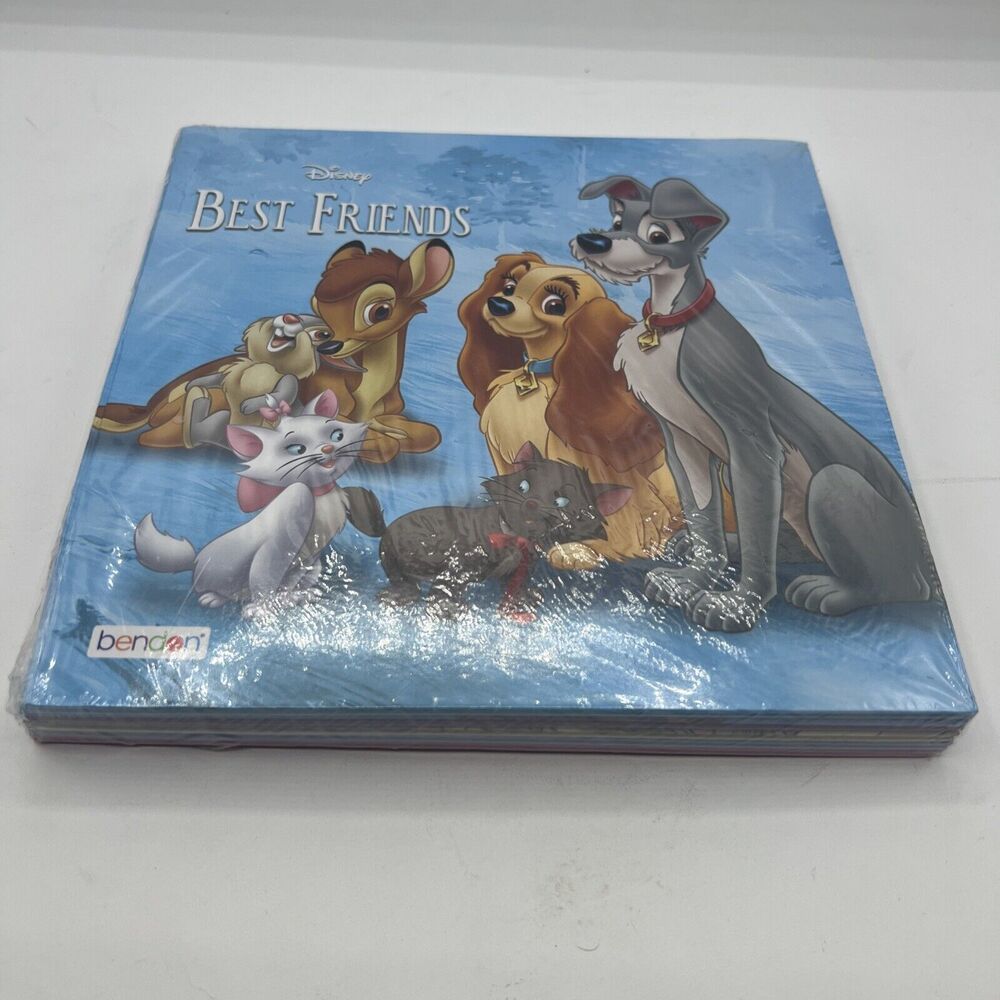 Bendon Hard Back Books Disney Best Friends Lot Of 5 New In Sealed Packaging